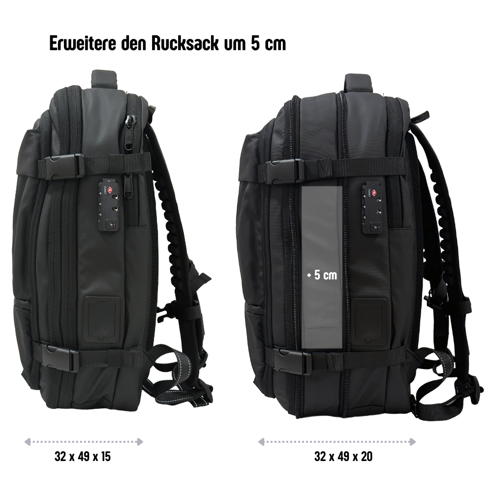 smartBACK - der Kompressions-Rucksack