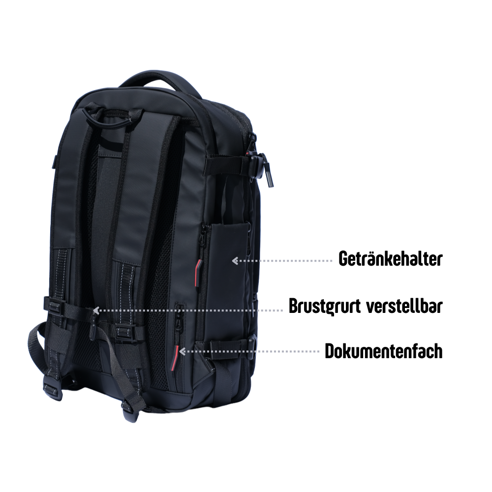 smartBACK - der Kompressions-Rucksack