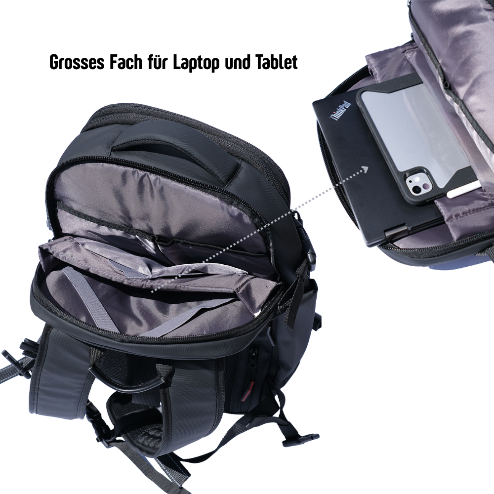 smartBACK - der Kompressions-Rucksack